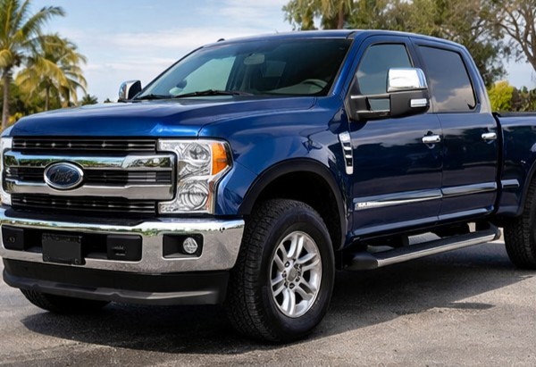 After — 2024 Ram 1500 with mirror-shine finish
