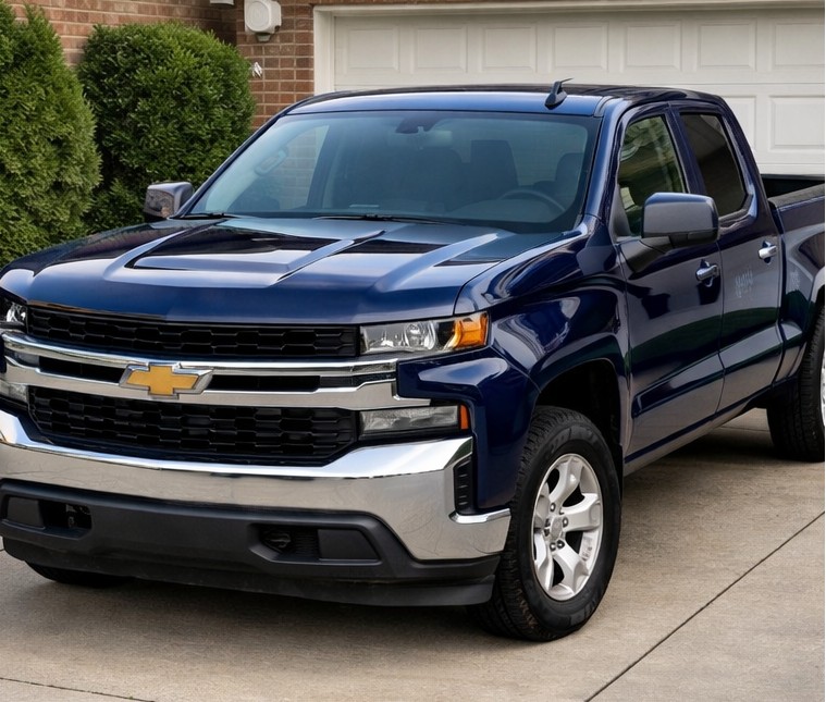 After — restored paint