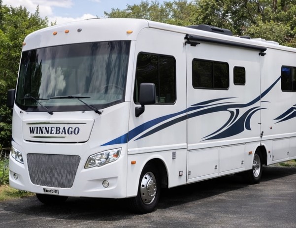After — 2018 Winnebago with restored finish